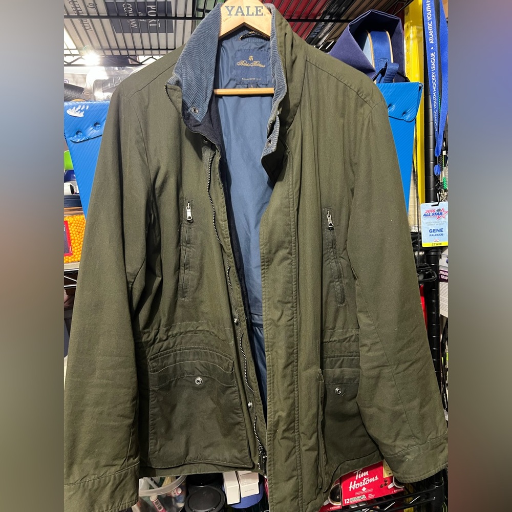 Brooks Brothers Green Military Field Jacket